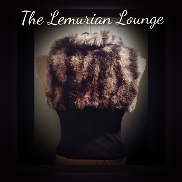 Faux Fur Zip Up Vest - Picture 3 of 4